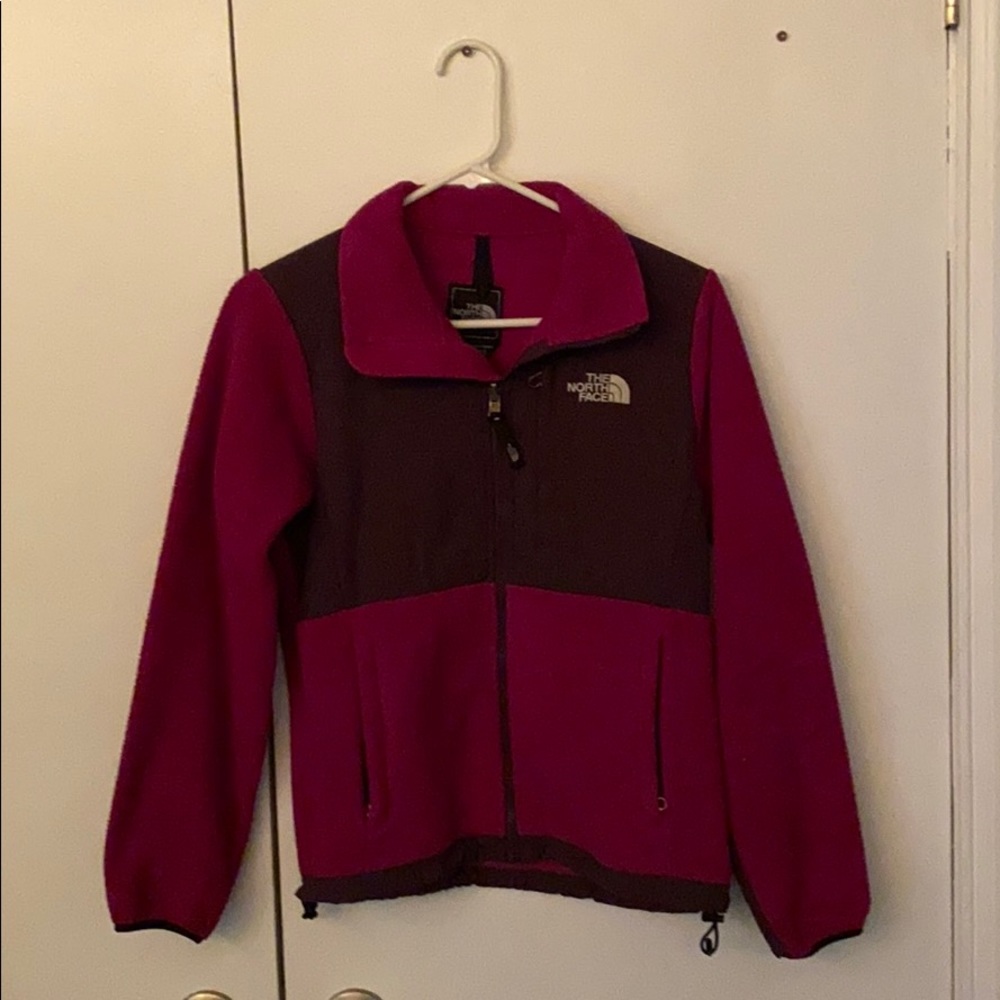 Womens fleece North Face jacket